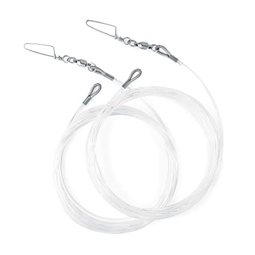 MagBay Lures Superior Wahoo Shock Leader 250 lbs - 2 Pack Plus Bag