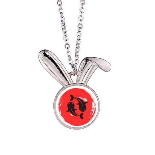 Collier lapin japonais brosse à poisson pour sublimer vos tenues lors des sorties entre amis