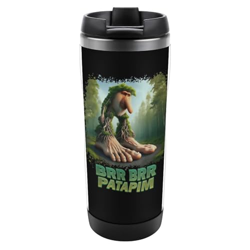 Brr Brr Patapim イタリアンブレインロット 水筒 子供用 グッズ マグボトル 380ml 直飲み 魔法瓶 男の子 女の子 ステンレス 保温保冷 おしゃれ アニメ 学生用 アウトドア スポーツ 通園 通学 プレゼント