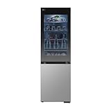 LG GBG5160CPY Kühl-/Gefrierkombination (349 L, Energieklasse C) mit InstaView, Smart Inverter Compressor, DoorCooling+, Food Cover, Silber