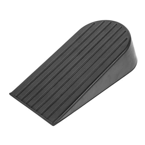 OFFSCH Parte Superior De La Puerta De Goma No De La Puerta Del Protector De Pared Detener Se Detiene Topes De Puerta Tope De Cuña De La Puerta Tapón Banda Portátil Caucho Black