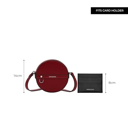 Image of Miraggio Dawn Crossbody Sling Bag With Adjustable Strap