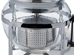 Service Ideas T600CC Press Coffee Tea 4 Cup Chrome