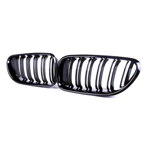 Calandre Avant Voiture Grille Noire Brillante BMW Série 6 F06 F12 F13 M6 2012-2017 Pare-choc Avant