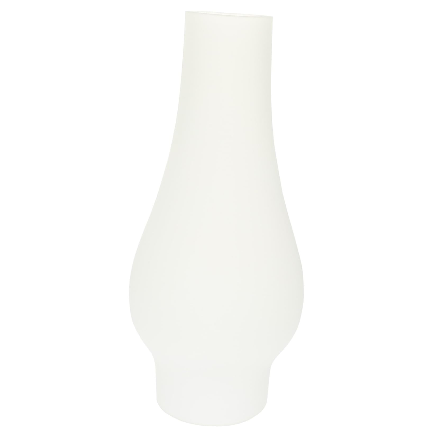 Petit Abat-jour de Lampe à Huile Rétro en Verre Blanc