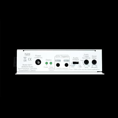 Audio Detection Device w/ 12V Trigger Outputs & Expansion Relay by BobWire, Model AAT1 - High Sensitivity - Add a 12V Trigger to Any Audio System!