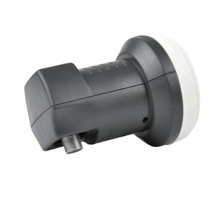 Satguru DTH Universal Single LNB (Free Dish) - Black - F-type Coaxial Cable - Receiver, F-type Coaxial Cable, Satellite Dish - 1080p - Surround Audio - DVB-S, DVB-S2, DVB-S2x - Satellite Receiver