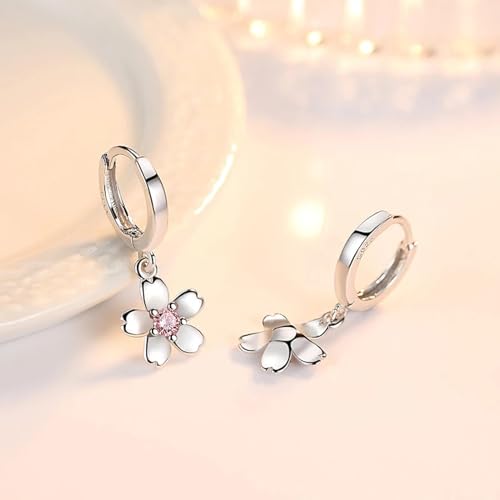 Boucles d'oreilles de fleur de goujon élégantes pour un mariage mémorable