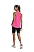 WIHOLL Workout Tops for Women Racerback Sleeveless Athletic Yoga Shirts Quick Dry Non Chafing Activewear Fitness Spring Fashion Clothing Hot Pink S