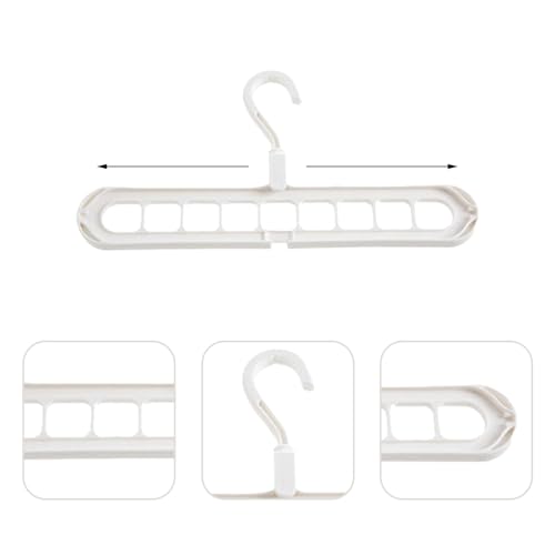 Eruceky 9 in 1 Kleiderbügel, Cascading Clothes Hanger, Multi Bügel Magic Hanger Organizer, für Kleiderschrank Closet (10 Stück)