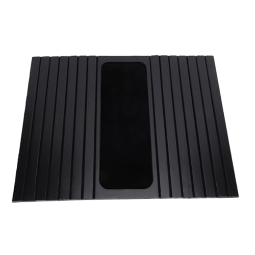Bandeja para brazo de sofá organizador plegable antideslizante negro 3