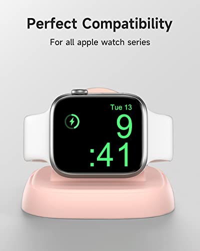 Newdery Magnetic Wireless Charger Stand For Apple Watch 7 Se 6 5 4 3 2 1 #TOP5