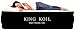 Produktbild King Koil Luxus-Quuen-Size-Luftmatratze mit eingebauter Hochgeschwindigkeitspumpe, verstellbar, doppelt, hohe Premium-Kissenoberseite, aufblasbare Luftmatratze für Gäste, Camping und Zuhause, 50,8 cm