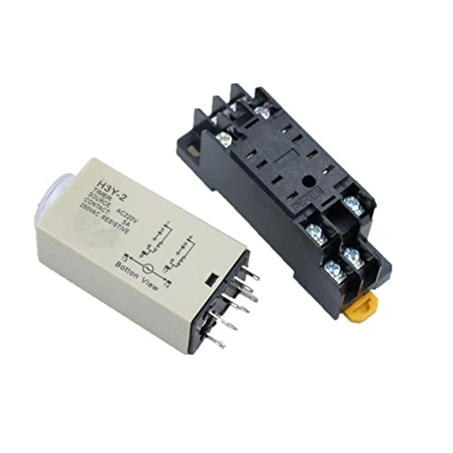 GEDIZ H3Y-2 60S 36V Relé de Tiempo pequeño Retraso de Tiempo de Encendido Silver Point