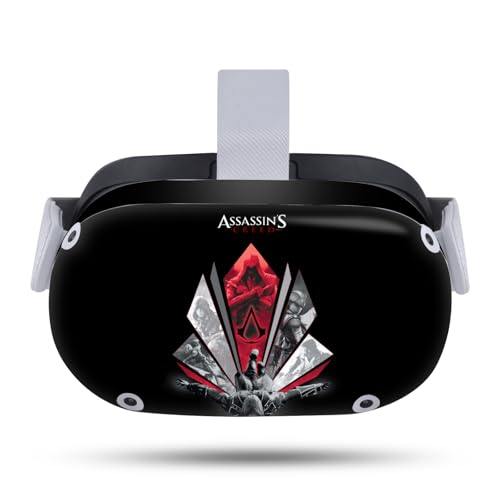 Head Case Designs Officially Licensed Assassin's Creed Key Art Altaïr Graphics Vinyl Sticker Skin Decal Cover Compatible with Meta Quest 2