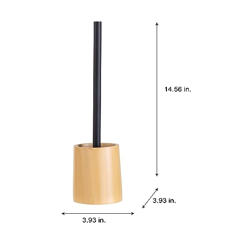 Image of Bath Bliss Natural Wood Like Toilet Brush