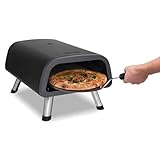 Picture of Newair 12" Electric Pizza Oven - Pizza Maker Machine for Home and Outdoor, 1850W Convection Oven Countertop Pizza Pan, Water Resistant Portable Stove, Outdoor Pizza Oven with Accessory Kit