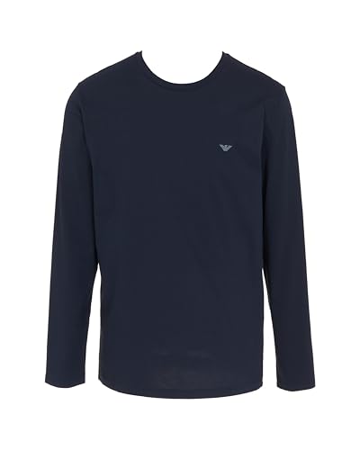 Emporio Armani bas de pyjama homme en maille tissée teinte de luxe - 2