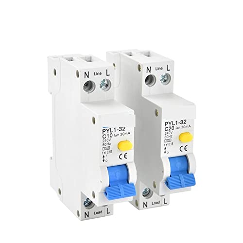 Disyuntor de corriente residual de 18mm con alta capacidad de corte 5