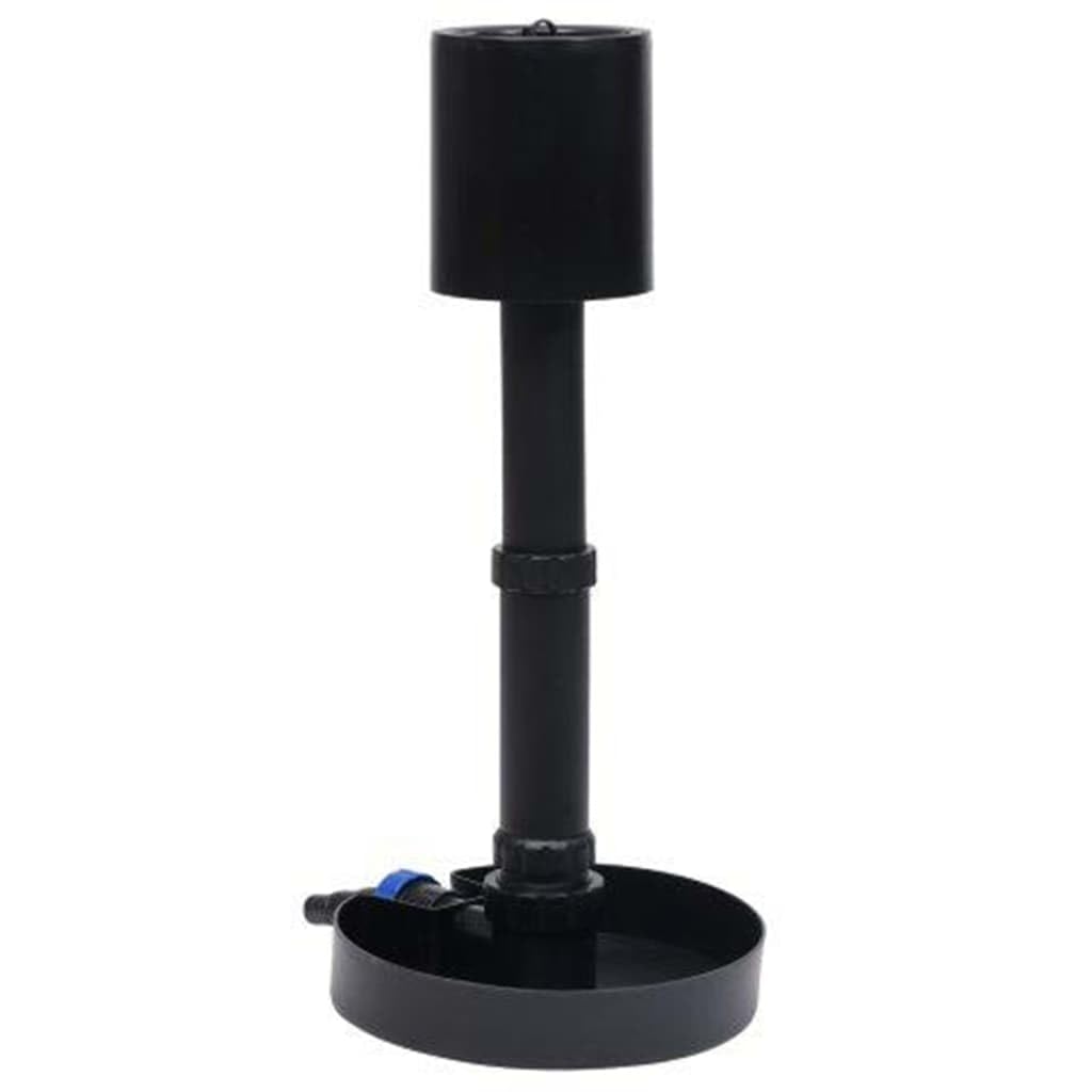 Standskimmer Oberflächenabsauger PVC Teich Skimmer für Becken bis 100.000 L 650-850 mm höhenverstellbar mit Sammelkorb für Algenreduktion und Wasserzirkulation im Garten Terrasse Outdoor