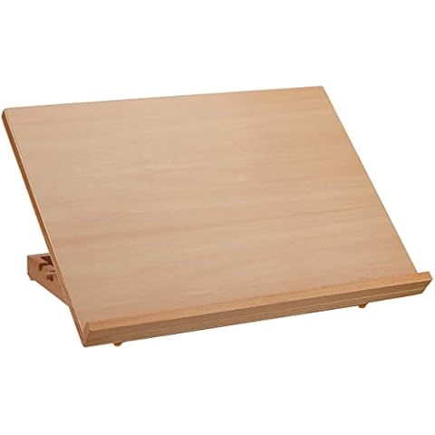 Estación de trabajo de madera ajustable ColArt EBRO 06197 A3 con 5 posiciones Cover