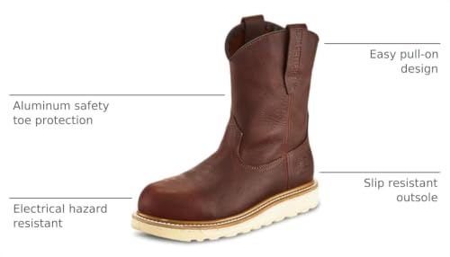 Image of Irish Setter Ashby 11 inch Mens Aluminum Toe Work Boot | Water Resistant, Uninsulated
