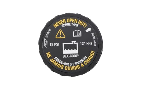 Bouchon de réservoir ACDelco RC104 d'origine GM 18 PSI pour circuit de refroidissement