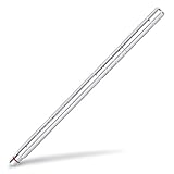 Razor Pen Wloomm Professional Salon Engraved Pen for Hair Trimming Hair Design Tattoo and Eyebrows with 10 Blades&1 Tweezer Upgraded V3.0 Silver