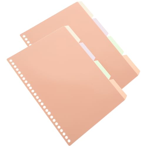 Separadores de carpeta STOBAZA de colores para organizar tus apuntes de investigación