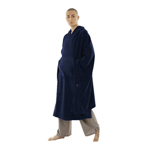 Image of ZanYing Meditation Buddhist Hooded Cloak Outfit Oversize Coat