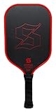 Spartus Gladius Centurion Carbon Fiber 16mm Pickleball Paddle - Thermoformed with Foam Injected Walls - Includes Paddle Cover