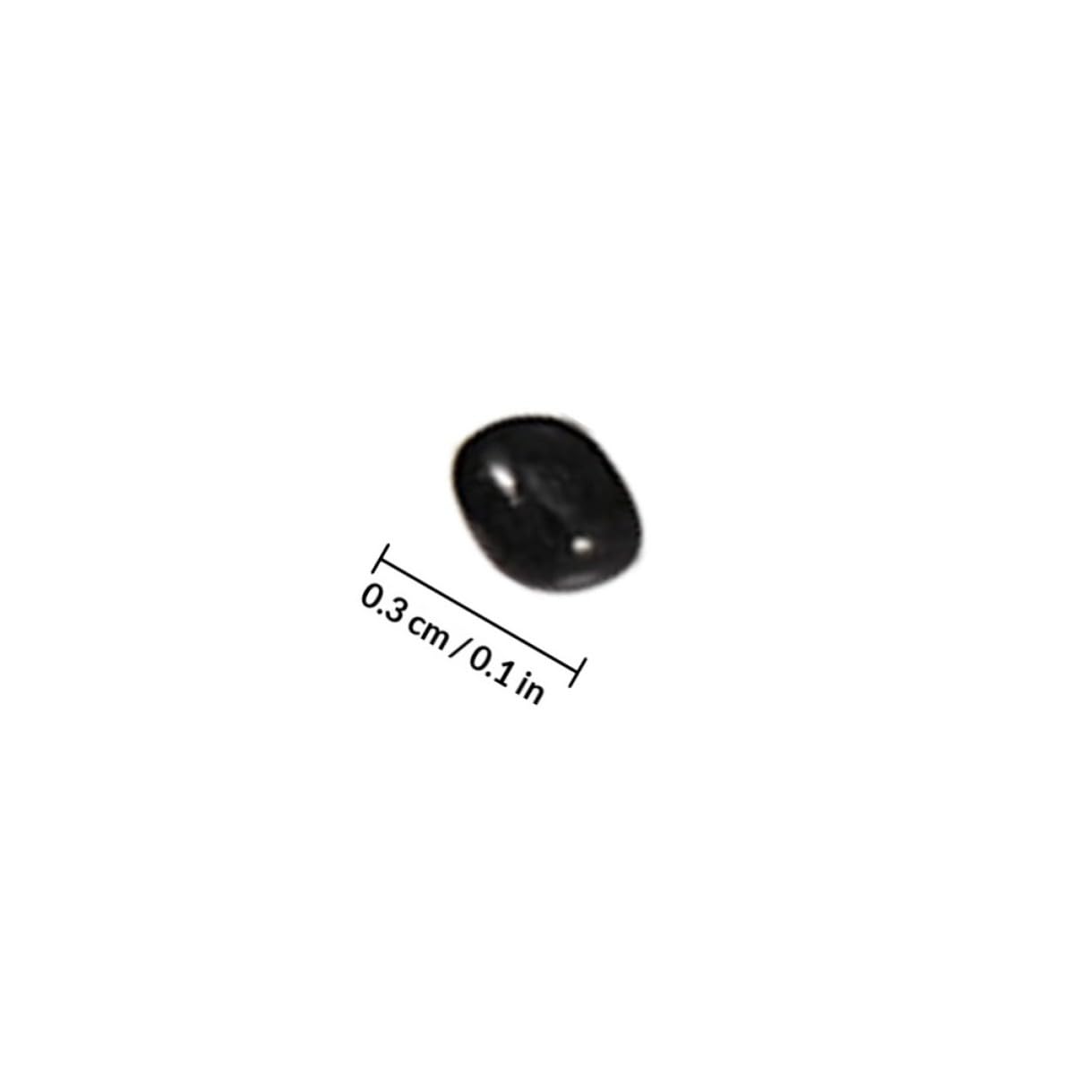 Beavorty Grava Negra para Acuario Arena de Vidrio Saludable y Sanitaria, Decoración Adecuado para Peceras y Tanques de Peces, Peso Aproximado 1900g por Bolsa