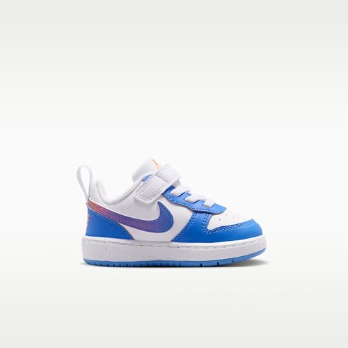 Image of Nike Unisex Kids' Court Borough Low Recraft Shoes - Boys Girls Todders & Baby Sneakers