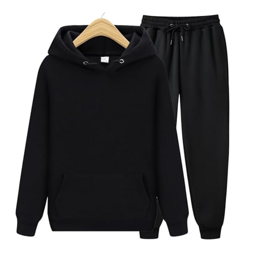 CHAIRAY Women's Hoodie Tracksuit Sweatsuits for Mens Set 2 Piece Hooded Sweatshirts and Sweatpant Sets Jogger Sweatsuit