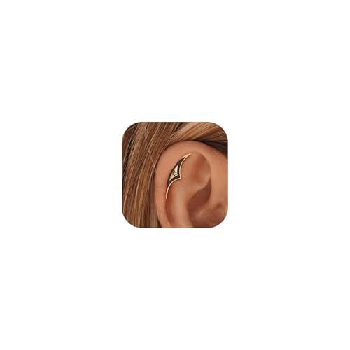 Boho Helix Earring Hidden Helix Earrings for Women Gothic Piercing Jewelry Halloween Costume Accessories Trendy Earrings