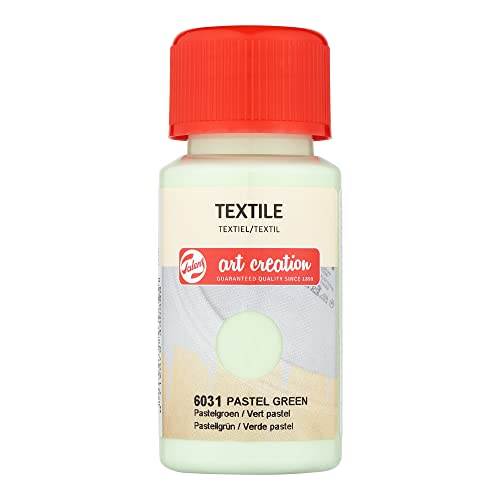 Talens Art Creation Textile - Textile Paint 50 ml - Pastel Green 6031 - Fabric Paint for Light-Coloured Fabrics