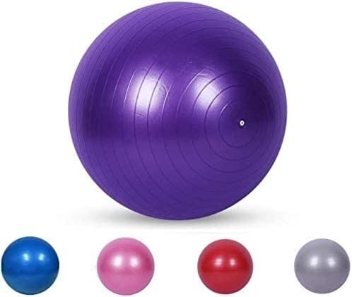 Pelotas de ejercicio Pelota de yoga Ejercicio Gimnasio Pelota 75 cm Estabilidad anti-explosión Pelota suiza Pelota de parto con bomba de pie for gimnasio en casa Silla de oficina Pilates Fitness Pérdi