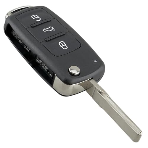 Coque de clé cassée sur VW Bora ou Golf 6 - Changez votre boîtier télécommande 3 boutons