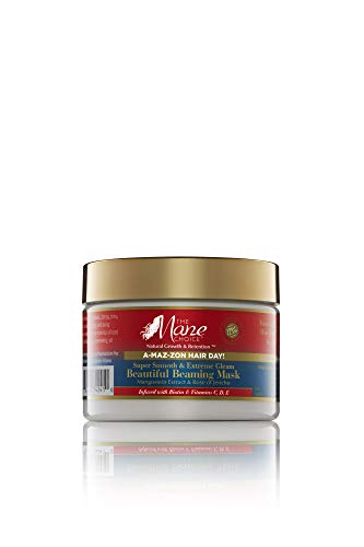 The Mane Choice A-Maz-Zon Hair Day - Beautiful Beaming Mask - Reviving Deep Conditioning Hair Mask For Dry, Thirsty Hair - Coats Hair In Biotin And Vitamins C,D,E (12 Oz) #TOP11