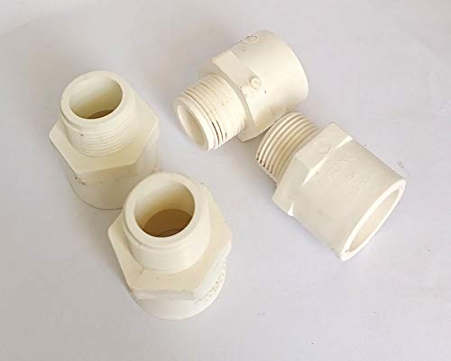 UPVC M.T.A 3/4''(8PCS) (White)