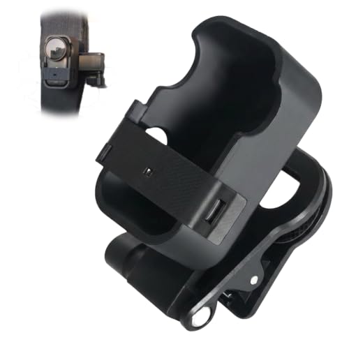 Image of ZORBES Camera Backpack Clip for DJI Osmo Nano, 360 Rotation Horizontal Vertical Quick Release Mount Hat Camera Clip for Backpack Compatible with DJI Nano Accessories