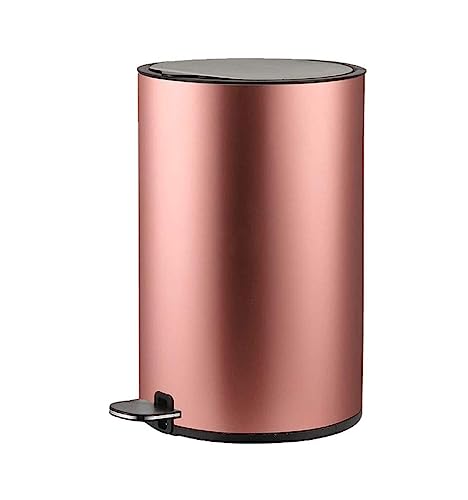 Poubelle de cuisine champagne doré inox compacte et silencieuse