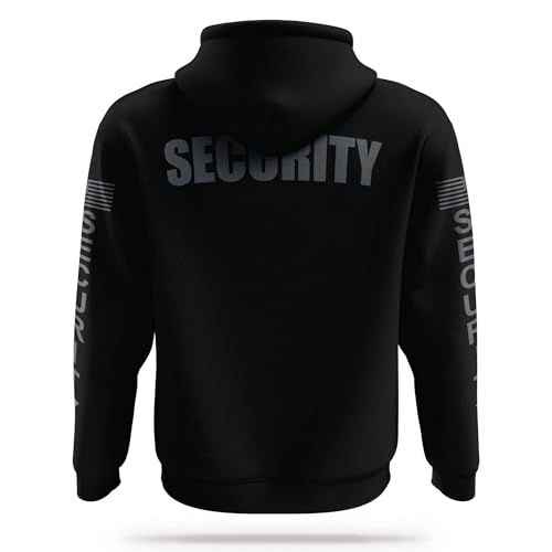 Security Performance Hoodie - USA Patriotic Apparel - 100% Polyester for Odor Free, Moisture-Wicking Quick Dry Comfort.2