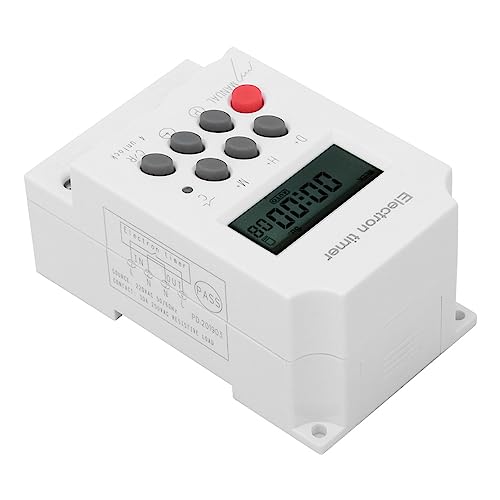 Temporizador Electrónico Interruptor Microordenador Inteligente Gran Corriente KG316T II 220VAC 30A para Seguridad del Hogar