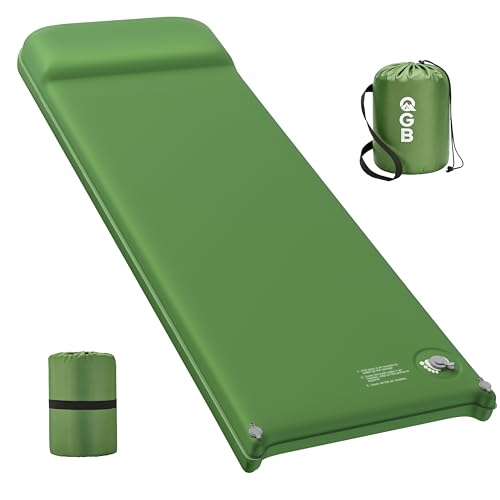 Memory Foam Camping Sleeping Pad, Foldable and Portable Self-Inflating...