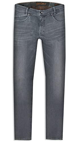 Gardeur Herren Jeans Bennet Denim Stretch Modern Fit Handcrafted Black Rivet Edition Vintage Grey