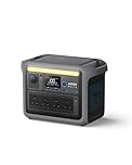 Anker SOLIX C1000 Portable Power Station, 1800W (Peak 2400W) Solar Generator, Full Charge in 58 Min, 1056wh LiFePO4 Battery for Home Backup, Power Outages, and Outdoor Camping (Optional Solar Panel)
