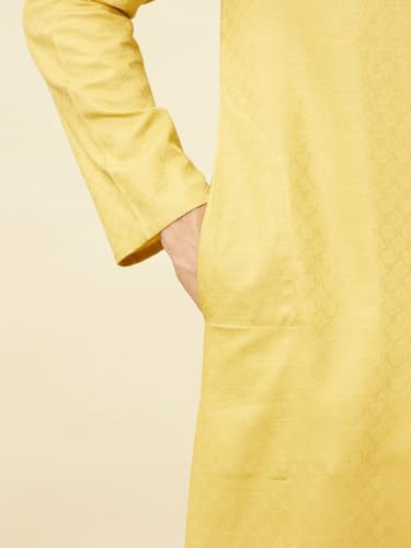 Manyavar Men Cotton Kurta Pyjama Set4