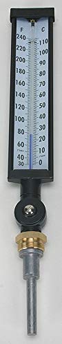 Industrial Thermometer, 30 to 240 F - 4LZP1