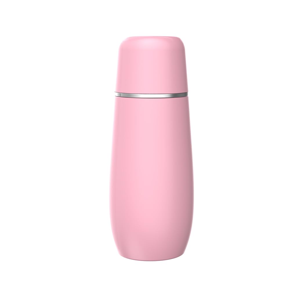 Bidé portátil para viajes, botella de peri personal de mano de 400 ml, práctico diseño a prueba de fugas, limpieza de higiene personal (rosa, 400 ml)